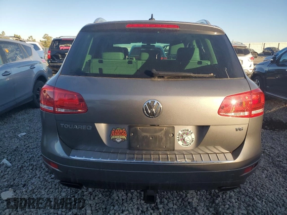 2013 Volkswagen Touareg Lux with VIN WVGEF9BPXDD002285, listed as a Copart auction lot 82248604 with 150,780 mi miles and Salvage Title. Bid and sale history available at DreamBid. Image 6.
