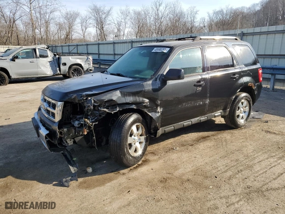 2011 Ford Escape Limited with VIN 1FMCU0EG9BKC49620, listed as a Copart auction lot 48698395 with 211,522 mi miles and Salvage Title. Bid and sale history available at carsss.com. Image 1.
