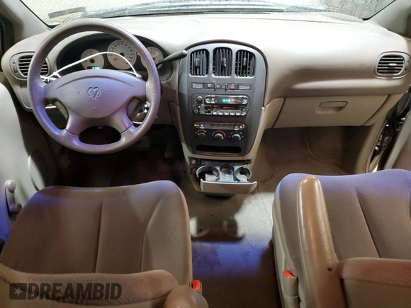 2001 Dodge Caravan SE with VIN 1B4GP25B91B189198, listed as a Copart auction lot 80727184 with 61,836 mi miles and Salvage Title. Bid and sale history available at DreamBid. Image 8.