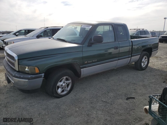 1999 Dodge Ram 1500 with VIN 1B7HC13Z0XJ535229, listed as a Copart auction lot 48399865 with 146,404 mi miles and Salvage Title. Bid and sale history available at carsss.com. Image 1.