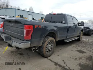 2020 Ford F-350 XL with VIN 1FT8W3BT1LEC65463, listed as a Copart auction lot 46183245 with 86,284 mi miles and Salvage title. Bid and sale history available at DreamBid. Image 3.