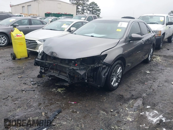 2017 Toyota Camry XLE with VIN 4T1BF1FKXHU454147, listed as a IAAI auction lot 41846039 with 105,471 mi miles. Bid and sale history available at carsss.com. Image 2.