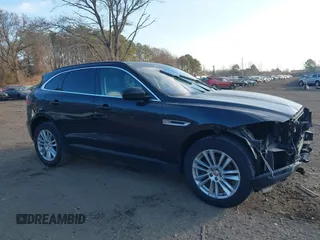 2018 Jaguar F-Pace 25t Prestige with VIN SADCK2FX5JA351493, listed as a IAAI auction lot 41345886 with 89,787 mi miles and . Bid and sale history available at DreamBid. Image 13.