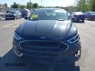 2019 Ford Fusion SEL with VIN 3FA6P0MU6KR252797, listed as a IAAI auction lot 41994504 with 106,029 mi miles and . Bid and sale history available at DreamBid. Image 12.