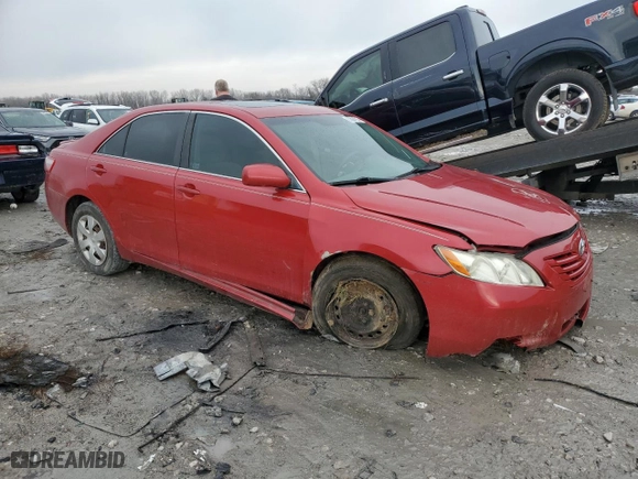 2008 Toyota Camry LE with VIN 4T4BE46KX8R021695, listed as a Copart auction lot 87024724 with 166,855 mi miles and Salvage Title. Bid and sale history available at carsss.com. Image 4.