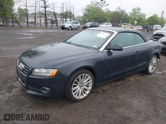 2012 Audi A5 Premium Plus with VIN WAULFAFH9CN002381, listed as a IAAI auction lot 42258750 with 81,415 mi miles and . Bid and sale history available at DreamBid. Image 2.