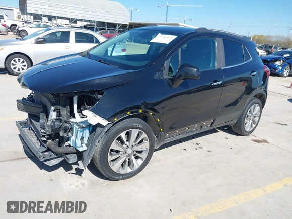 2020 Buick Encore Preferred with VIN KL4CJASB1LB053503, listed as a IAAI auction lot 41784852 with 61,199 mi miles and . Bid and sale history available at DreamBid. Image 2.