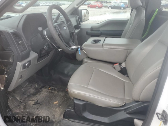 2018 Ford F-150 XL with VIN 1FTMF1CB2JKG04321, listed as a Copart auction lot 55343365 with 126,997 mi miles and Salvage title. Bid and sale history available at DreamBid. Image 7.