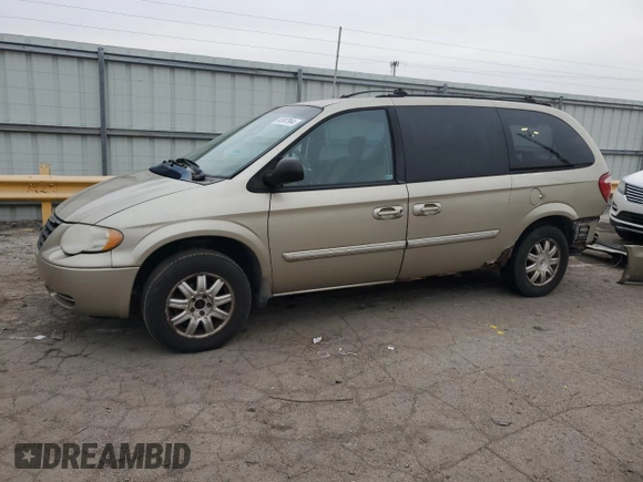 2006 Chrysler Town & Country LWB Touring with VIN 2A4GP54L36R627148, listed as a Copart auction lot 84997964 with 167,199 mi miles and Salvage Title. Bid and sale history available at carsss.com. Image 1.