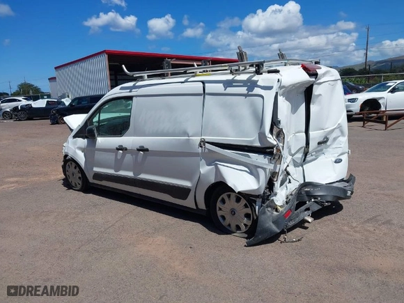 2022 Ford Transit Connect Van XL with VIN NM0LS7S25N1524516, listed as a IAAI auction lot 42058959 with 16,421 mi miles. Bid and sale history available at carsss.com. Image 3.