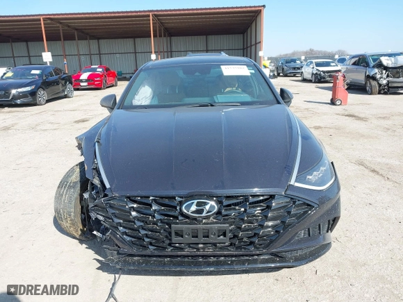 2023 Hyundai Sonata Limited with VIN KMHL34J20PA272303, listed as a IAAI auction lot 41535982 with 12,254 mi miles. Bid and sale history available at carsss.com. Image 12.
