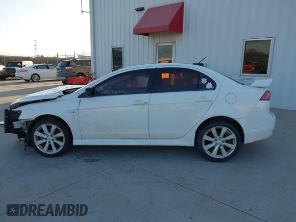 2014 Mitsubishi Lancer GT with VIN JA32U8FWXEU023081, listed as a IAAI auction lot 41609349 with 1 mi miles. Bid and sale history available at carsss.com. Image 13.