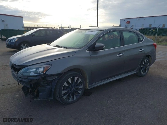 2017 Nissan Sentra SV with VIN 3N1AB7AP2HY234874, listed as a IAAI auction lot 40588556 with 129,025 mi miles. Bid and sale history available at carsss.com. Image 2.
