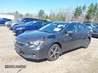 2019 Subaru Impreza Premium z VIN 4S3GTAC63K3728702, wystawiony jako IAAI lot #42104147 z przebiegiem 116 825 mil mil oraz . Historia ofert i sprzedaży dostępna na DreamBid. Obrazek 2.