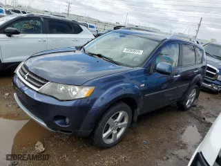 2008 Mitsubishi Outlander XLS with VIN JA4MT41X48Z016263, listed as a Copart auction lot 50369975 with 185,898 mi miles and Salvage Title. Bid and sale history available at carsss.com. Image 1.