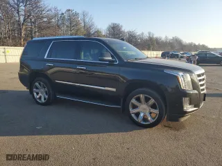 2018 Cadillac Escalade Luxury with VIN 1GYS4BKJ1JR323804, listed as a Copart auction lot 41451555 with 110,034 mi miles and Salvage Title. Bid and sale history available at carsss.com. Image 4.