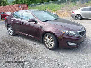 2013 Kia Optima EX with VIN 5XXGN4A70DG147510, listed as a IAAI auction lot 42211671 with 138,947 mi miles and . Bid and sale history available at carsss.com. Image 1.
