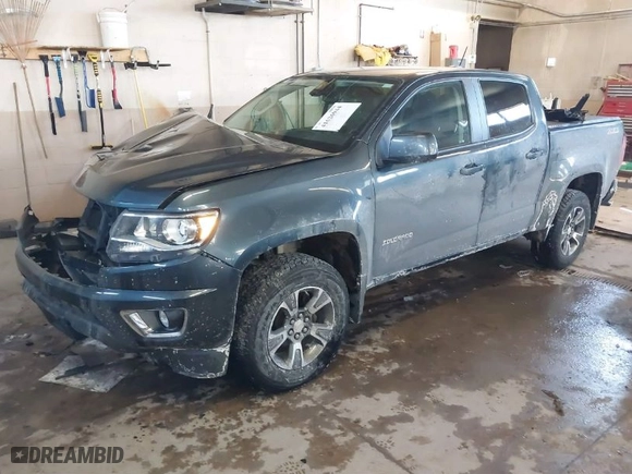 2019 Chevrolet Colorado 4WD Z71 with VIN 1GCGTDEN9K1299292, listed as a IAAI auction lot 41626944 with 84,949 mi miles. Bid and sale history available at carsss.com. Image 2.