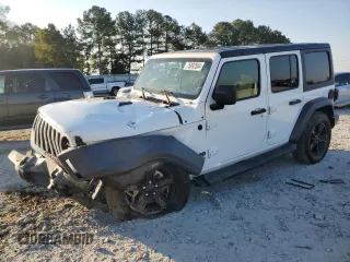 2020 Jeep Wrangler Unlimited Sport Altitude z VIN 1C4HJXDN5LW316624, wystawiony jako Copart lot #75892504 z przebiegiem 87 273 mil mil oraz Szkoda całkowita • Salvage title. Historia ofert i sprzedaży dostępna na DreamBid. Obrazek 1.