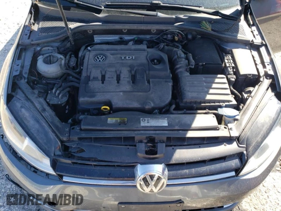 2015 Volkswagen Golf SportWagen TDI SE with VIN 3VWCA7AU9FM512010, listed as a Copart auction lot 68118573 with 124,313 mi miles. Bid and sale history available at carsss.com. Image 12.