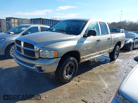 2002 Dodge 1500 with VIN 3D7HU18N22G132453, listed as a IAAI auction lot 41326133 with 210,183 mi miles and . Bid and sale history available at DreamBid. Image 2.