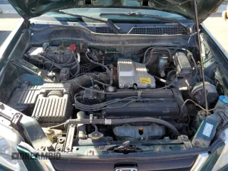 2001 Honda CR-V SE with VIN JHLRD18781C022253, listed as a Copart auction lot 77185924 with 190,434 mi miles and Salvage Title. Bid and sale history available at carsss.com. Image 11.