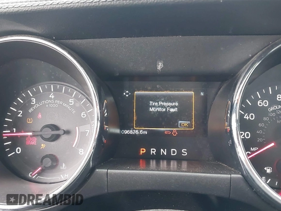 2016 Ford Mustang V6 with VIN 1FA6P8AM2G5292940, listed as a IAAI auction lot 41530716 with 96,876 mi miles and . Bid and sale history available at carsss.com. Image 15.