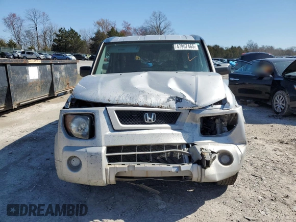 2006 Honda Element EX with VIN 5J6YH18666L001455, listed as a Copart auction lot 47967465 with 218,149 mi miles and Salvage Title. Bid and sale history available at DreamBid. Image 5.