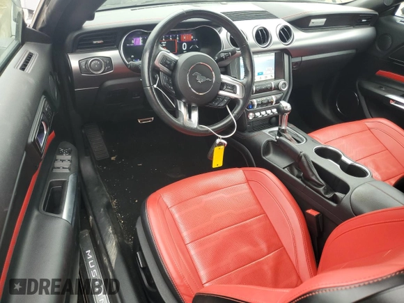2019 Ford Mustang EcoBoost with VIN 1FATP8UH1K5172427, listed as a Copart auction lot 60688935 with 30,928 mi miles and Salvage title. Bid and sale history available at DreamBid. Image 8.