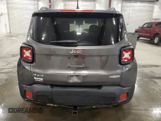 2017 Jeep Renegade Altitude with VIN ZACCJBBB6HPE49807, listed as a Copart auction lot 55518865 with 80,452 mi miles and Non repairable. Bid and sale history available at DreamBid. Image 6.