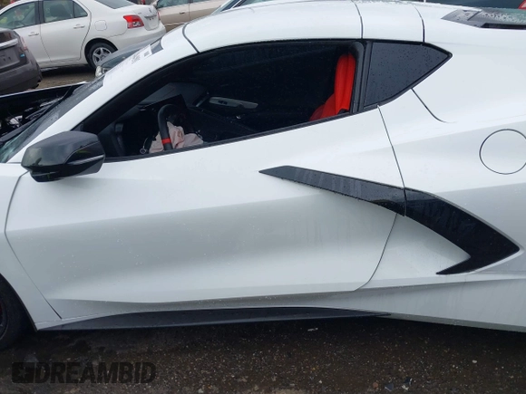 2023 Chevrolet Corvette 1LT with VIN 1G1YA2D42P5116900, listed as a IAAI auction lot 41464801 with 15,129 mi miles and . Bid and sale history available at DreamBid. Image 14.