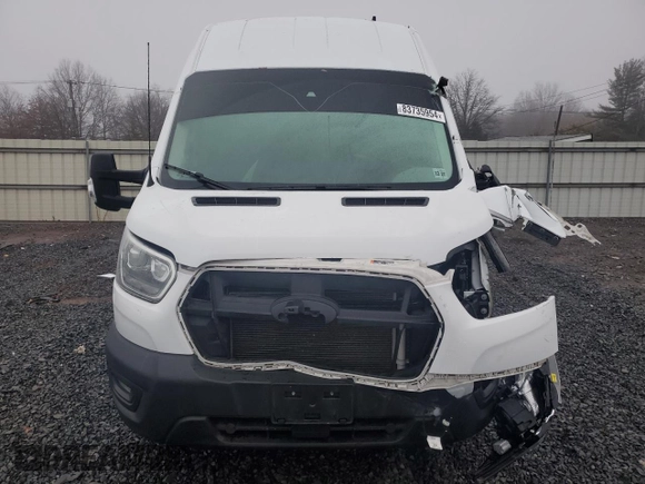 2023 Ford Transit Cargo with VIN 1FTBW3X83PKA13800, listed as a Copart auction lot 83735954 with 37,252 mi miles and Salvage Title. Bid and sale history available at carsss.com. Image 5.