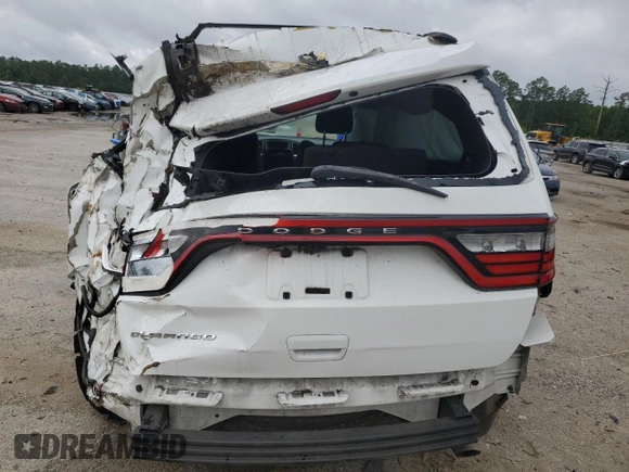 2017 Dodge Durango SXT with VIN 1C4RDHAG0HC774751, listed as a Copart auction lot 58656925 with Not provided miles and Salvage title. Bid and sale history available at DreamBid. Image 6.