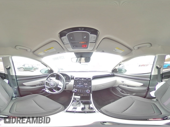 2023 Hyundai Tucson SEL with VIN 5NMJBCAE3PH261921, listed as a Copart auction lot 52076995 with 19,558 mi miles and Salvage Title. Bid and sale history available at DreamBid. Image 14.