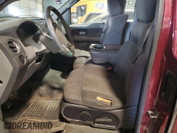 2006 Ford F-150 XL with VIN 1FTRF12W06NB12791, listed as a Copart auction lot 51218425 with 181,543 mi miles and Salvage title. Bid and sale history available at DreamBid. Image 7.