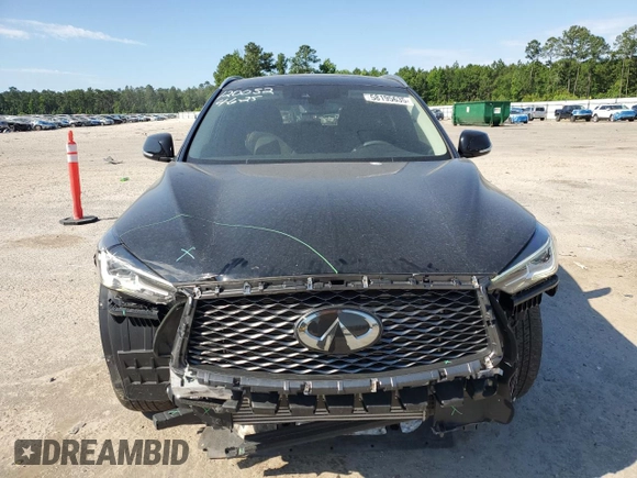 2023 Infiniti QX50 Luxe с VIN 3PCAJ5BA3PF120052, выставлен на аукционе Copart как лот 58195635 с пробегом 13 925 миль миль и Чистый • Clean title. История ставок и продаж доступна на DreamBid. Изображение 5.