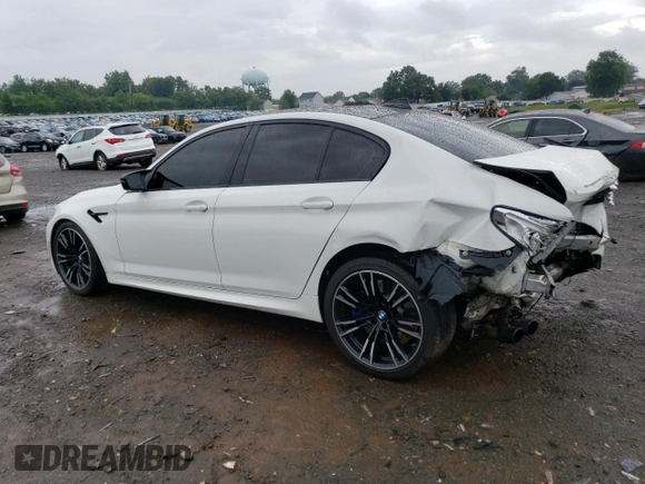 2019 BMW M5 Competition z VIN WBSJF0C54KB447781, wystawiony jako Copart lot #63513033 z przebiegiem 27 417 mil mil oraz Szkoda całkowita • Salvage title. Historia ofert i sprzedaży dostępna na DreamBid. Obrazek 2.