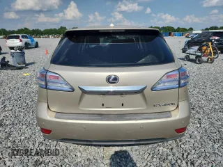 2011 Lexus RX 450h with VIN JTJZB1BA5B2404963, listed as a Copart auction lot 55560515 with 152,089 mi miles and Salvage title. Bid and sale history available at DreamBid. Image 6.