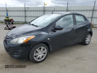 2014 Mazda 2 Sport with VIN JM1DE1KYXE0189436, listed as a Copart auction lot 51104205 with 112,329 mi miles and Salvage Title. Bid and sale history available at carsss.com. Image 1.