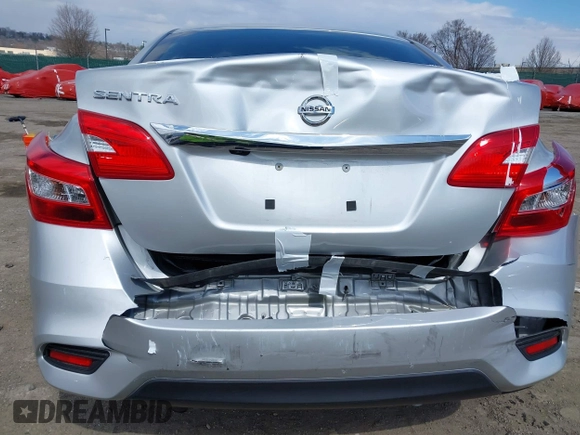 2019 Nissan Sentra SV with VIN 3N1AB7AP0KY431761, listed as a IAAI auction lot 41867960 with 65,623 mi miles and . Bid and sale history available at DreamBid. Image 6.
