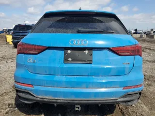2021 Audi Q3 S line Premium with VIN WA1DECF36M1040633, listed as a Copart auction lot 50421215 with Not Provided miles and Non Repairable. Bid and sale history available at DreamBid. Image 6.