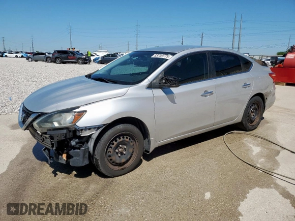 2017 Nissan Sentra S with VIN 3N1AB7AP8HY323459, listed as a Copart auction lot 53739775 with 88,874 mi miles and Clean title. Bid and sale history available at DreamBid. Image 1.