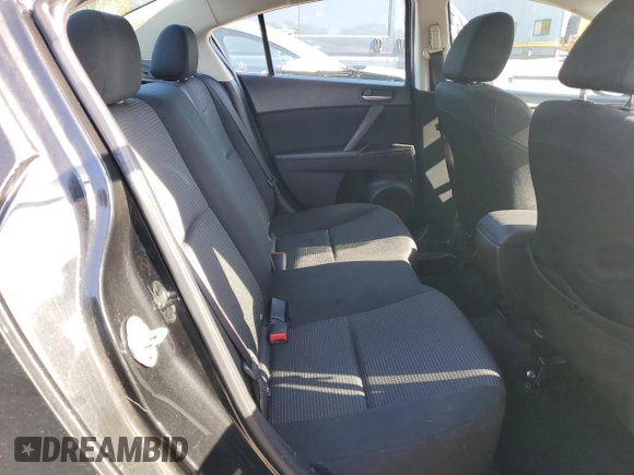 2013 Mazda 3 i SV with VIN JM1BL1TG0D1836891, listed as a Copart auction lot 54193525 with 124,049 mi miles and Salvage title. Bid and sale history available at DreamBid. Image 10.