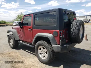 2012 Jeep Wrangler Sport with VIN 1C4GJWAG6CL114615, listed as a Copart auction lot 55355045 with 158,342 mi miles and Salvage title. Bid and sale history available at DreamBid. Image 2.