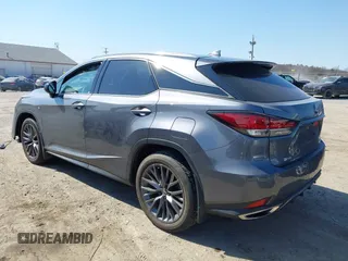 2022 Lexus RX with VIN 2T2YZMDA2NC366635, listed as a IAAI auction lot 41782105 with 30,504 mi miles. Bid and sale history available at carsss.com. Image 3.