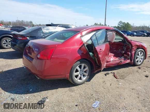 2004 Nissan Maxima SE with VIN 1N4BA41EX4C911728, listed as a IAAI auction lot 41685652 with Not provided miles and . Bid and sale history available at DreamBid. Image 4.