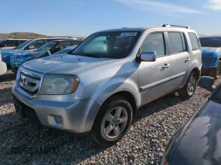 2011 Honda Pilot EX-L with VIN 5FNYF4H56BB054626, listed as a Copart auction lot 50775765 with 191,150 mi miles and Salvage Title. Bid and sale history available at carsss.com. Image 1.