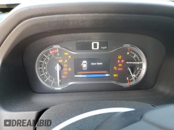 2022 Honda Ridgeline RTL-E with VIN 5FPYK3F76NB028596, listed as a Copart auction lot 54355175 with 42,020 mi miles and Salvage title. Bid and sale history available at DreamBid. Image 9.