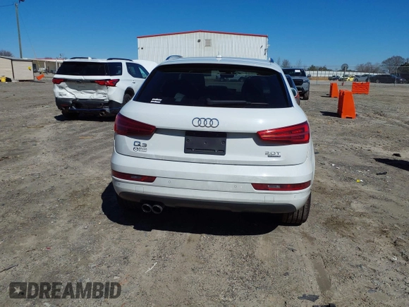 2018 Audi Q3 Premium Plus z VIN WA1JCCFS9JR019286, wystawiony jako IAAI lot #41607434 z przebiegiem 128 709 mil mil oraz . Historia ofert i sprzedaży dostępna na DreamBid. Obrazek 17.