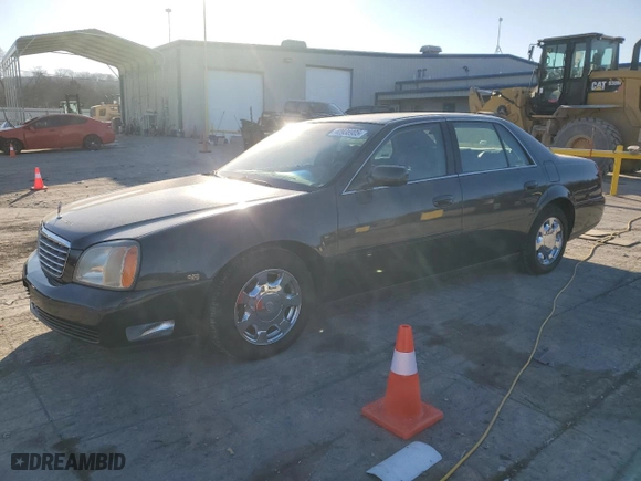 2001 Cadillac DeVille with VIN 1G6KD54Y61U168894, listed as a Copart auction lot 42938905 with 62,181 mi miles and Clean Title. Bid and sale history available at carsss.com. Image 1.